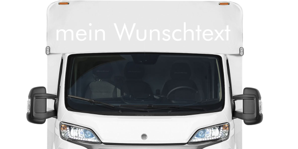 Preview: Wohnmobilaufkleber Wunschtext | 23