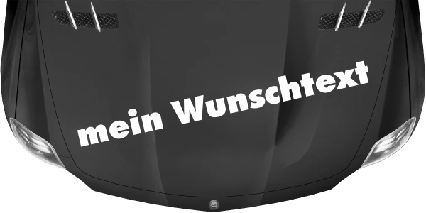 Wohnmobilaufkleber Wunschtext | 24
