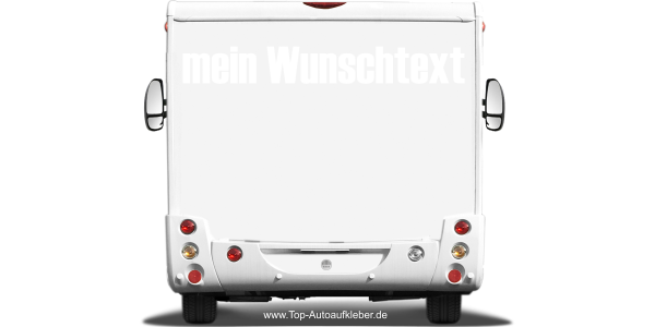 Preview: Wohnmobilaufkleber Wunschtext | 28