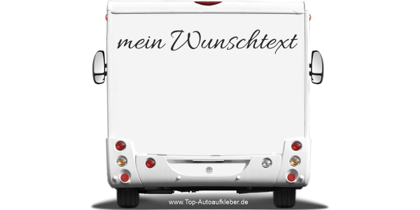 Preview: Wohnmobilaufkleber Wunschtext | 4
