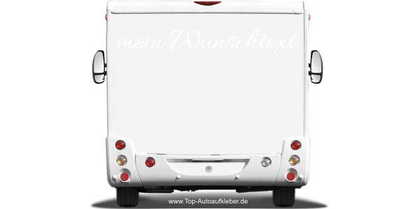 Preview: Wohnmobilaufkleber Wunschtext | 4