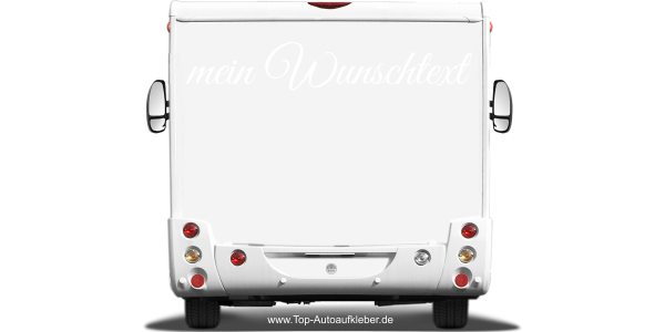 Preview: Wohnmobilaufkleber Wunschtext | 5