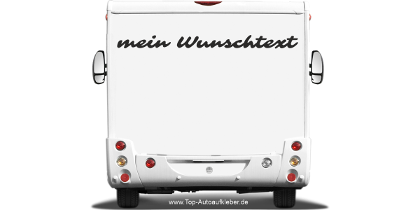 Preview: Wohnmobilaufkleber Wunschtext | 8