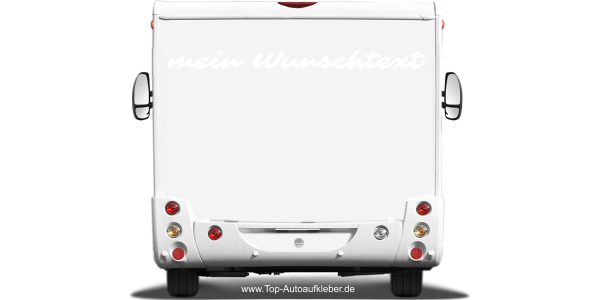 Preview: Wohnmobilaufkleber Wunschtext | 8