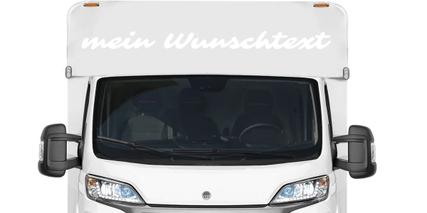 Wohnmobilaufkleber Wunschtext | 8