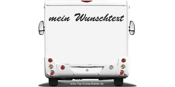 Preview: Wohnmobilaufkleber Wunschtext | 9