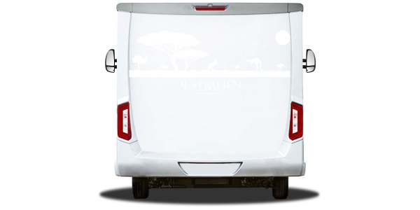 Preview: Wohnmobilsticker Australien Preview: Wohnmobilsticker Australien