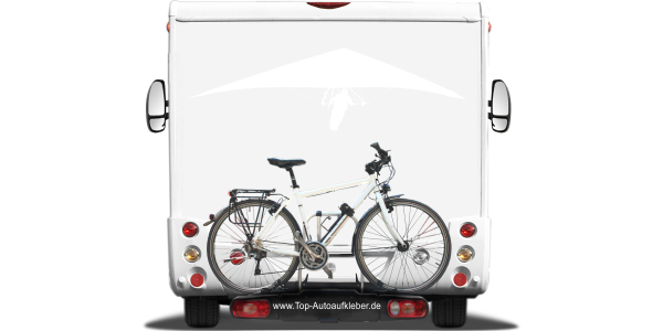 Preview: Camper Aufkleber Drachenflieger