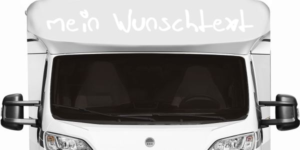 Preview: Aufkleber mit Wunschtext Nr. 6