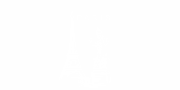 Wohnwagendekor Eiffelturm Paris