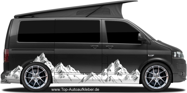 Preview: WoMo Aufkleber Bergformation | Set für beide Fahrzeugseiten Preview: WoMo Aufkleber Bergformation | Set für beide Fahrzeugseiten