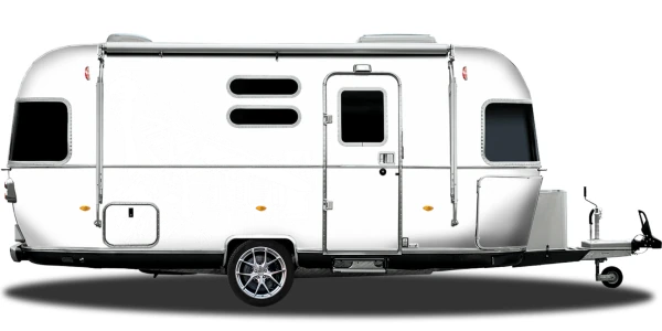 Wohnmobilaufkleber Brooklyn Bridge auf hellem Wohnwagen - Ansicht Farbauswahl