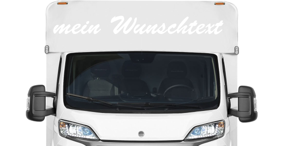 Wunschtext Aufkleber für Caravan Nr. 8