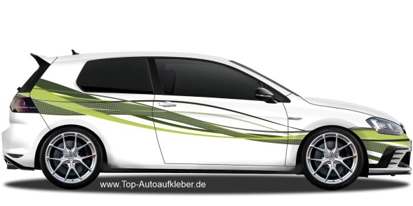 Zierstreifen Design | Set für beide Fahrzeugseiten