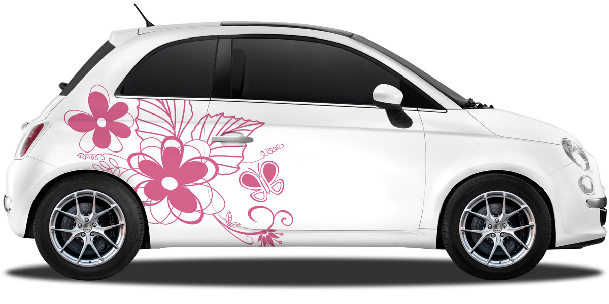 KUIFORTI Autositzbezug, Schmetterling-Design, mit Schmetterling