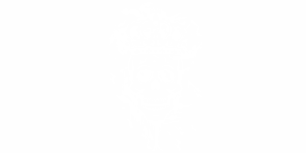 Aufkleber Totenkopf  Totenschädel mit Krone