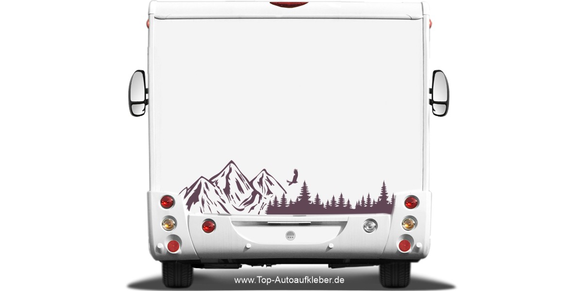 Zugspitze Tirol Berg Wohnmobil, Camper, Van, Bus, Auto, Aufkleber