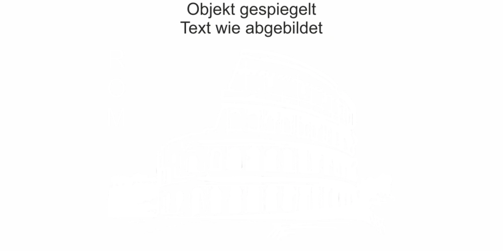 Wohnmobilaufkleber Rom - Ansicht Ausrichtung und Farbauswahl Wohnmobilaufkleber Rom - Ansicht Ausrichtung und Farbauswahl