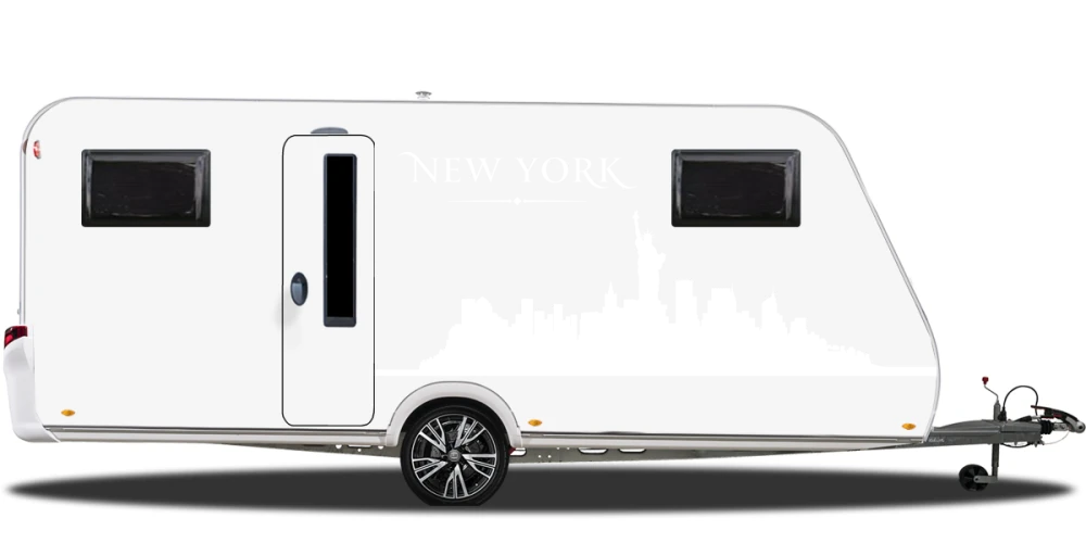 Wohnmobilsticker Skyline New York Wohnmobilsticker Skyline New York