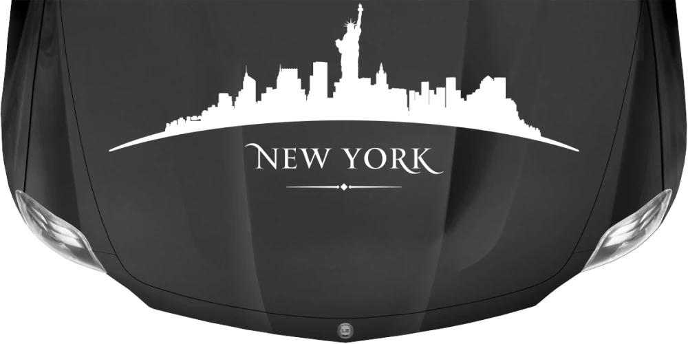 Wohnmobilsticker Skyline New York Wohnmobilsticker Skyline New York