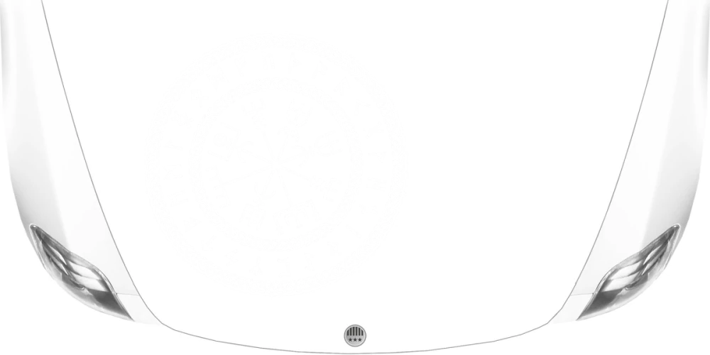Motorhaubenaufkleber Wegzeichen Midgards