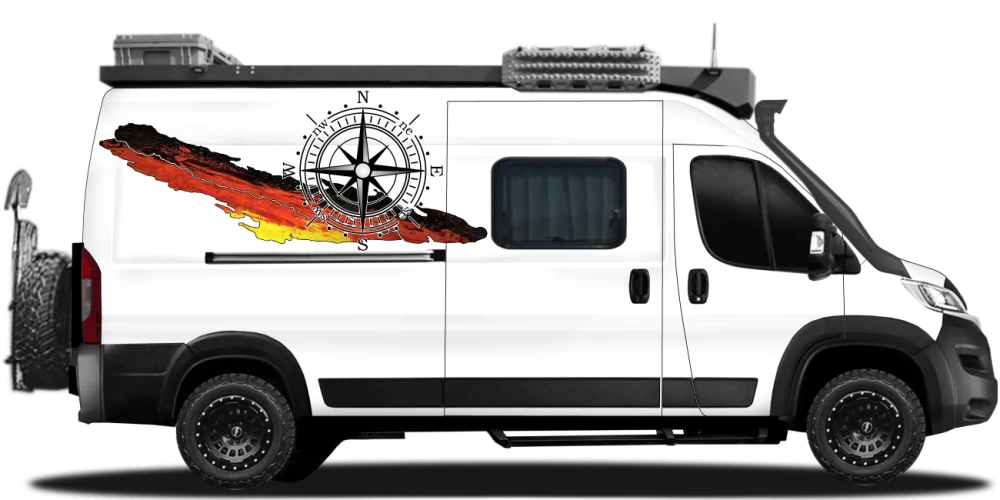 Hier die passende Windrose zur Ergänzung finden