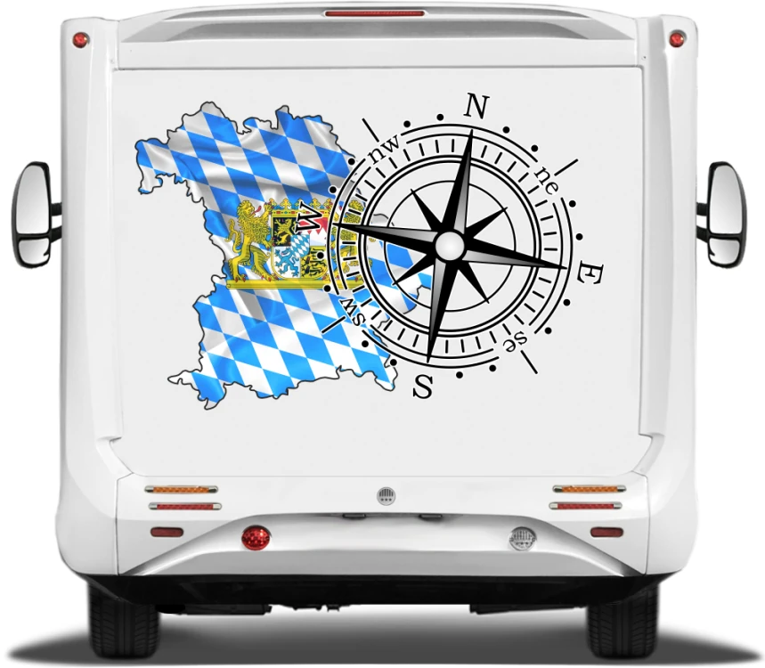 Hier die passende Windrose zur Ergänzung finden