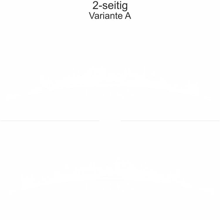 Autoaufkleber Skyline Schleswig-Holstein | Set - zweiseitig für beide Fahrzeugseiten und Farbauswahl - Variante A