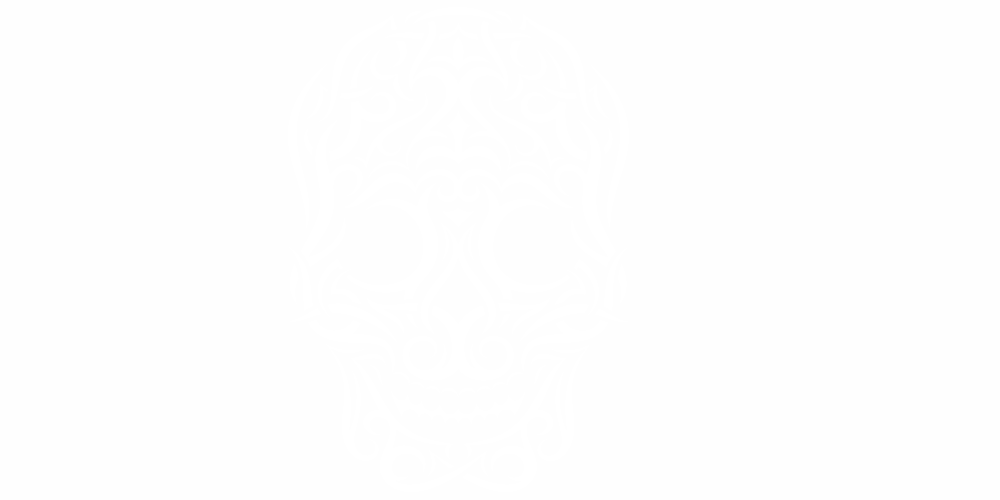 Motorhaubendekor Totenkopf Tribal