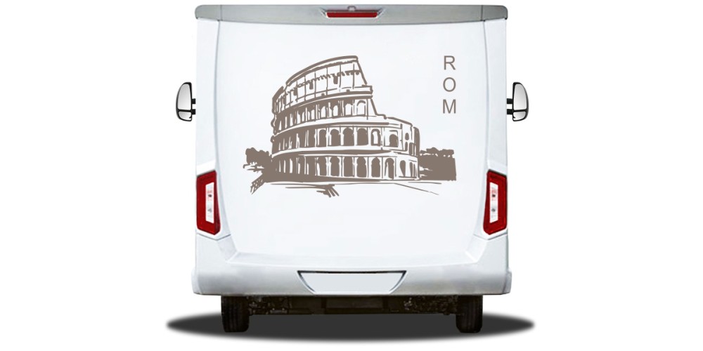 Wohnmobilaufkleber Rom