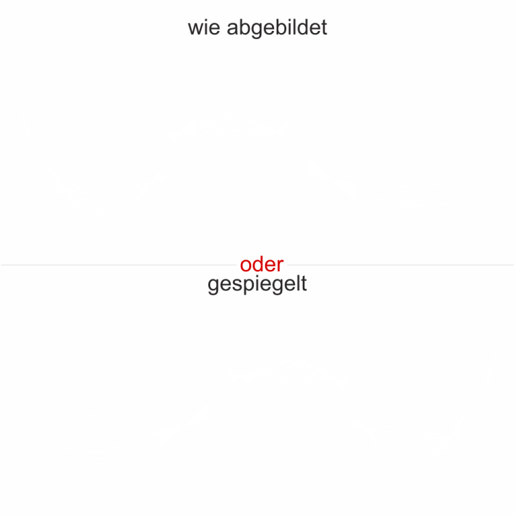 Motorhaubendekor Wellen