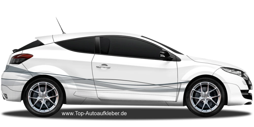 Auto Design Klebefolie | Set für beide Fahrzeugseiten