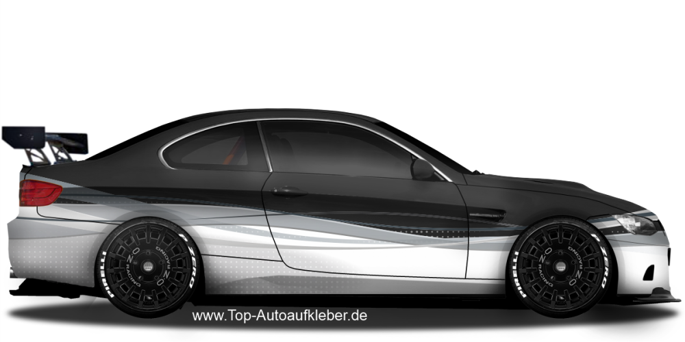Auto Designer Klebefolie | Set für beide Fahrzeugseiten