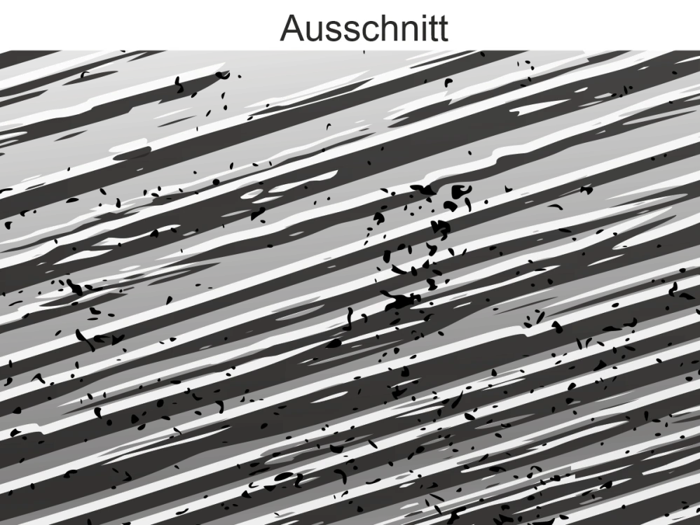 Autoaufkleber Bergwelt Schraffur | Set für beide Fahrzeugseiten