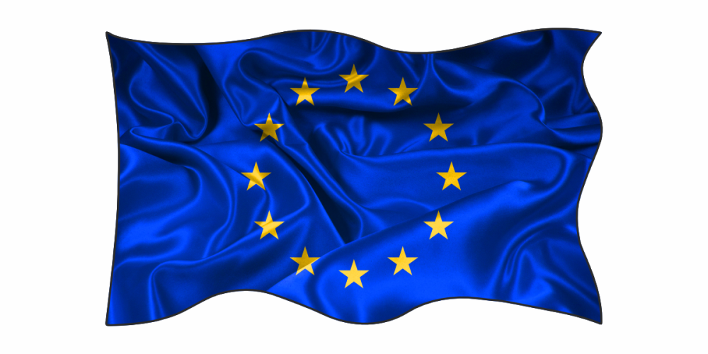 Autoaufkleber Flagge von Europa