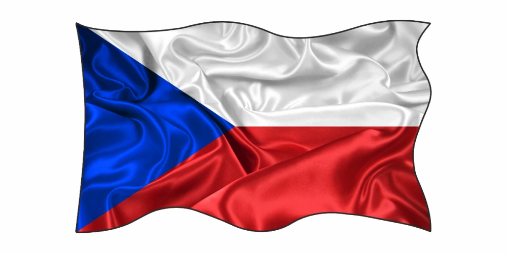 Autoaufkleber Flagge von Tschechien