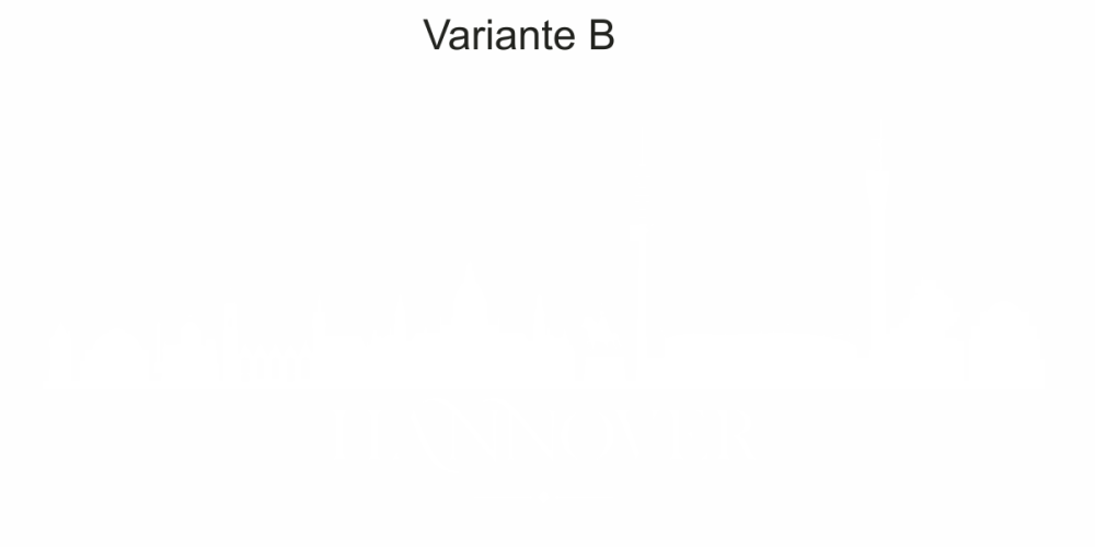Autoaufkleber Heckscheibe Hannnover