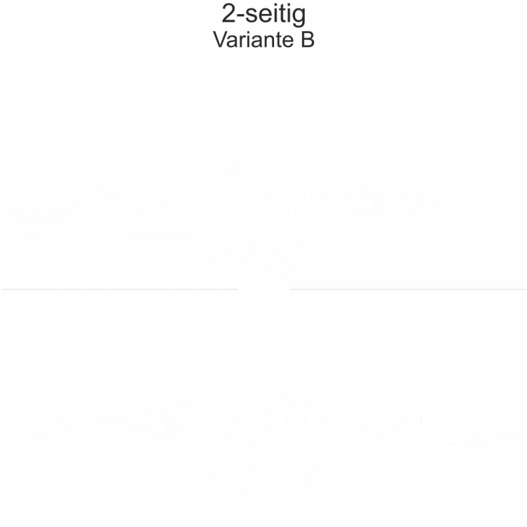 - zweiseitig für beide Fahrzeugseiten und Farbauswahl - Variante B