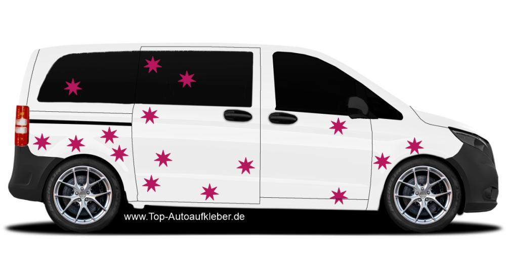 Autoaufkleber Sterne