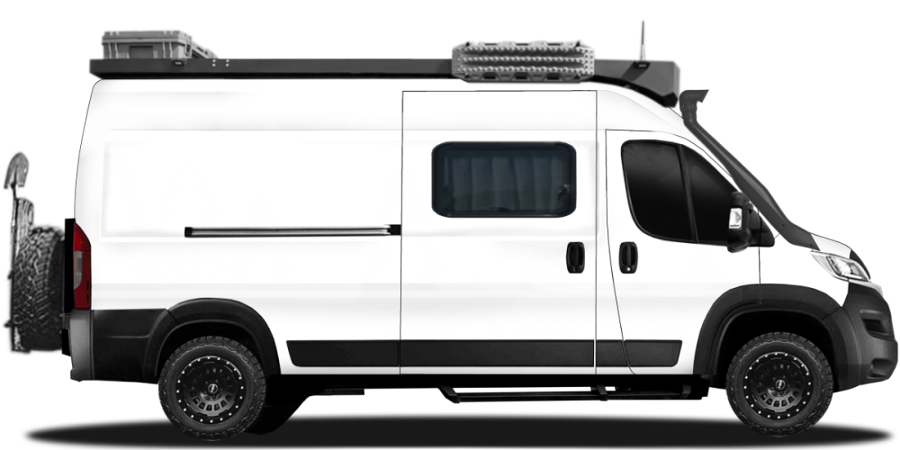 Autoaufkleber Strichzeichnung Bäume | Frei platzierbares Set