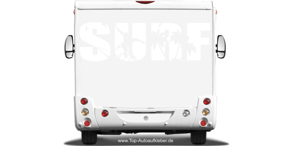 Autoaufkleber Surf