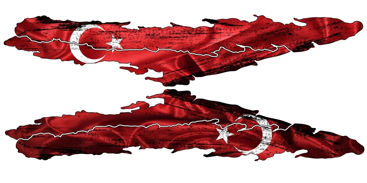 Autodekor Türkische Fahne