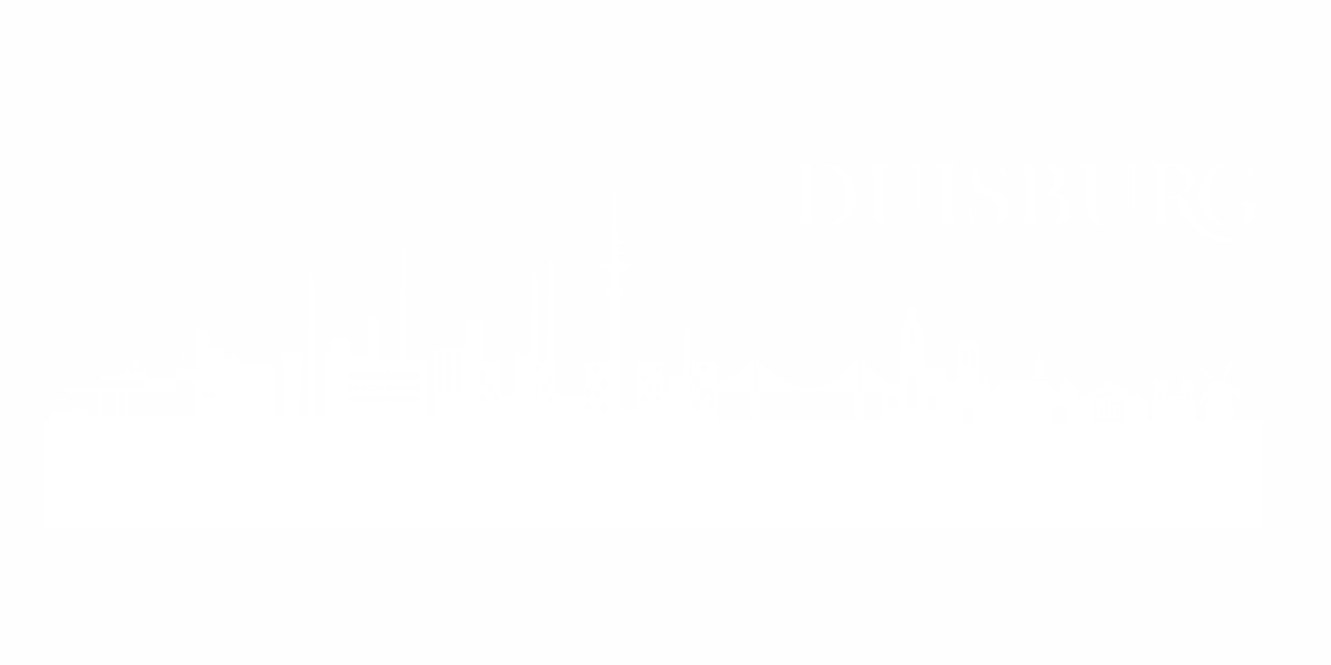 Autoaufkleber Skyline Duisburg | Set für beide Fahrzeugseiten