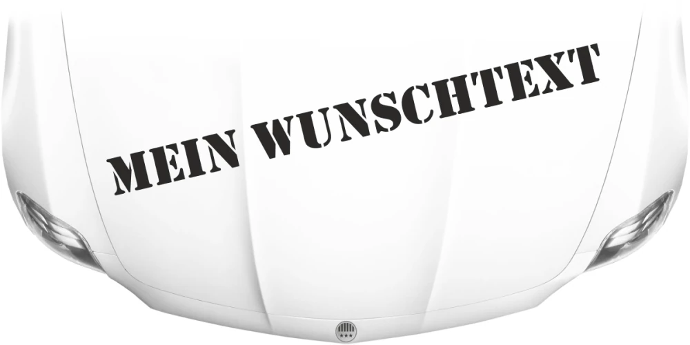Autoaufkleber Wunschtext | 15