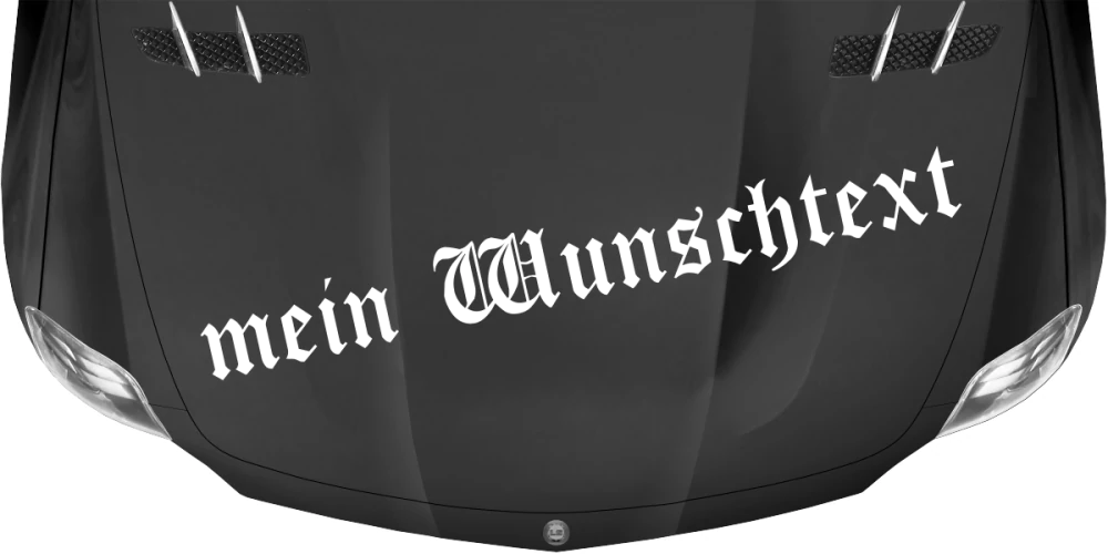 Autoaufkleber Wunschtext | 16