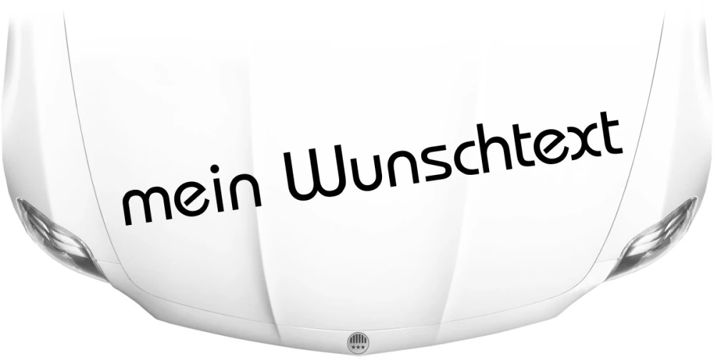 Autoaufkleber Wunschtext | 18