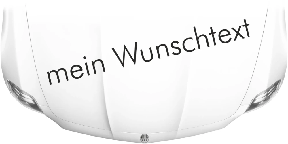 Autoaufkleber Wunschtext | 22