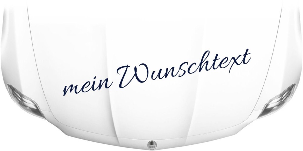 Autoaufkleber Wunschtext | 4