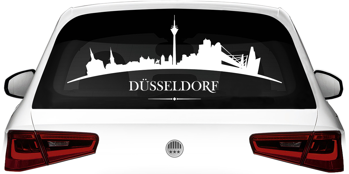 Autoaufkleber Heckscheibe Düsseldorf