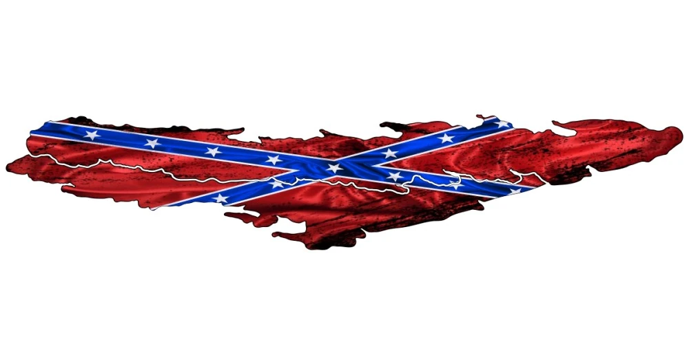 Camper Aufkleber Fahne der Konföderierten Staaten von Amerika